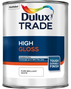 Dulux Trade High Gloss - Pure Brilliant White - 1L