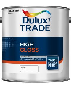 Dulux Trade High Gloss - White - 2.5L