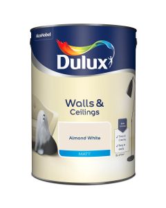 Dulux Matt Emulsion Paint - Almond White - 5L