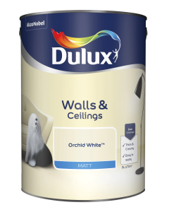 Dulux Matt Emulsion Paint - Orchid White - 5L