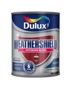 Dulux Weathershield Exterior Gloss Paint - Oxford Blue - 750ml