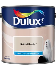 Dulux Matt Emulsion Paint - Natural Hessian - 2.5L