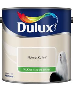 Dulux Silk Emulsion Paint - Natural Calico - 2.5L