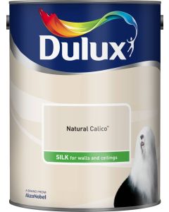 Dulux Silk Emulsion Paint - Natural Calico - 5L