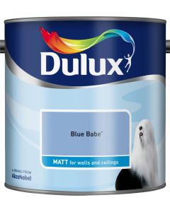 Dulux Matt Emulsion Paint - Blue Babe - 2.5L