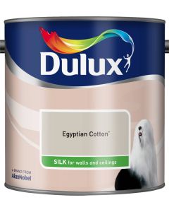 Dulux Silk Emulsion Paint - Egyptian Cotton  - 2.5L