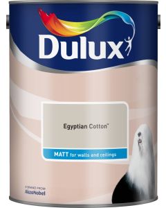 Dulux Matt Emulsion Paint - Egyptian Cotton - 5L