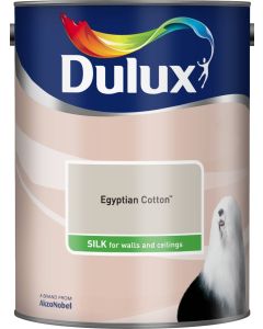 Dulux Silk Emulsion Paint - Egyptian Cotton - 5L