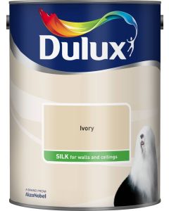 Dulux Silk Emulsion Paint - Ivory - 5L