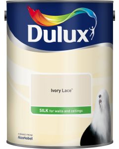 Dulux Silk Emulsion Paint - Ivory Lace - 5L