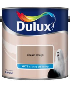 Dulux Matt Emulsion Paint - Cookie Dough - 2.5L