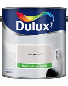 Dulux Silk Emulsion Paint - Just Walnut - 2.5L