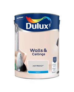 Dulux Matt Emulsion Paint - Just Walnut - 5L