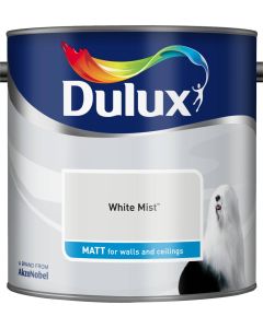 Dulux Matt Emulsion Paint - White Mist - 2.5L