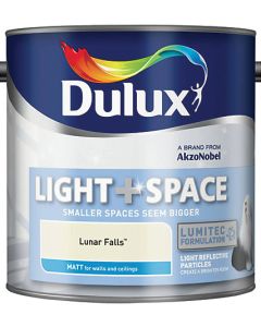 Dulux Light & Space Matt Emulsion Paint - Lunar Falls - 2.5L