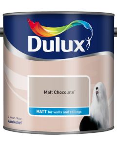 Dulux Matt Emulsion Paint - Malt Chocolate - 2.5L