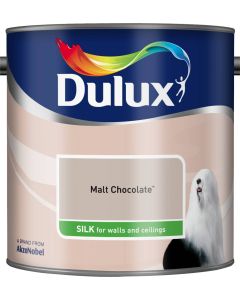 Dulux Silk Emulsion Paint - Malt Chocolate - 2.5L