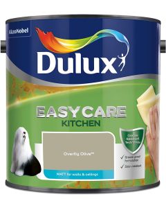 Dulux Easycare Kitchen Matt Emulsion Paint - Overtly Olive - 2.5L