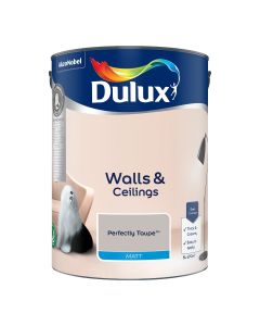 Dulux Matt Emulsion Paint - Perfectly Taupe - 5L