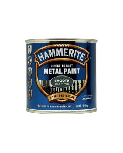 Hammerite Direct To Rust Metal Paint - Smooth Wild Thyme - 250ml