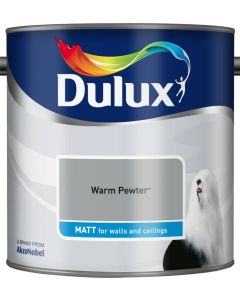 Dulux Matt Emulsion Paint - Warm Pewter - 2.5L