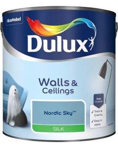 Dulux Silk Emulsion Paint - Nordic Sky - 2.5L