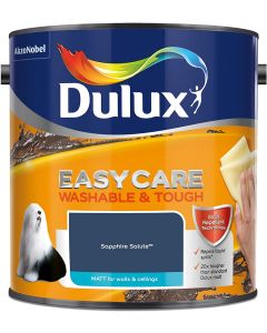 Dulux Easycare Washable & Tough Matt Emulsion - Sapphire Salute - 2.5L