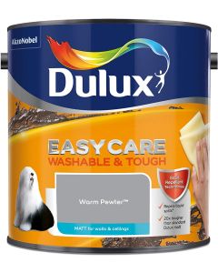 Dulux Easycare Washable & Tough Matt Emulsion - Warm Pewter - 2.5L