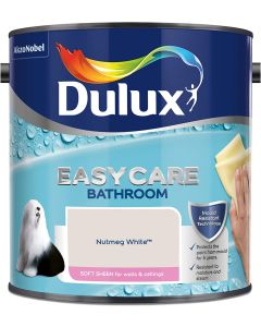 Dulux Easycare Bathroom Soft Sheen Emulsion - Nutmeg White - 2.5L