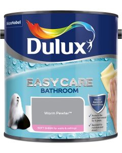 Dulux Easycare Bathroom Soft Sheen Emulsion - Warm Pewter - 2.5L