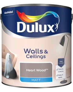 Dulux Matt Emulsion Paint - Heart Wood - 2.5L