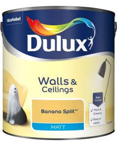 Dulux Matt Emulsion Paint - Banana Split - 2.5L