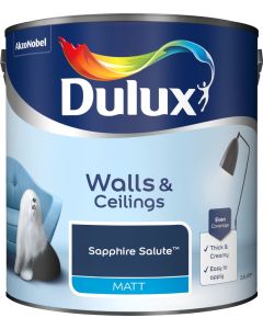 Dulux Matt Emulsion Paint - Sapphire Salute - 2.5L