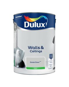 Dulux Silk Emulsion Paint - Goose Down - 5L