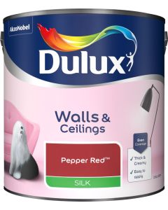 Dulux Silk Emulsion Paint - Pepper Red - 2.5L