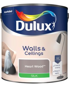 Dulux Silk Emulsion Paint - Heart Wood - 2.5L