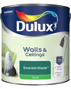 Dulux Silk Emulsion Paint - Emerald Glade - 2.5L