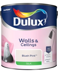 Dulux Silk Emulsion Paint - Pink Blush - 2.5L