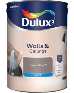 Dulux Matt Emulsion Paint - Heart Wood - 5L