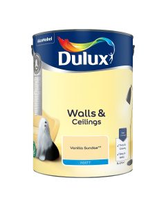 Dulux Matt Emulsion Paint - Vanilla Sundae - 5L