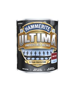 Hammerite Ultima - Smooth Ruby Red - 750ml