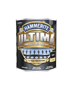 Hammerite Ultima - Matt Black - 750ml