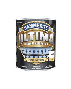 Hammerite Ultima - Matt White - 750ml