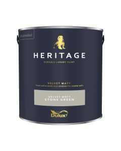 Dulux Heritage Matt Emulsion - Stone Green - 2.5L