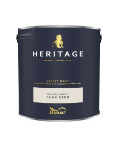 Dulux Heritage Matt Emulsion - Flax Seed - 2.5L