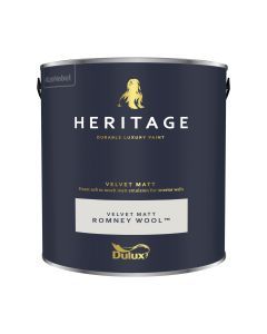 Dulux Heritage Matt Emulsion - Romney Wool - 2.5L