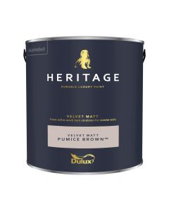 Dulux Heritage Matt Emulsion - Pumice Brown - 2.5L