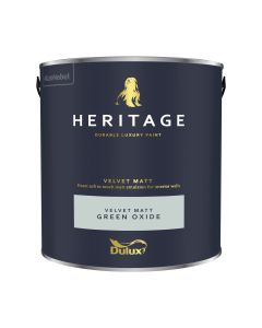 Dulux Heritage Matt Emulsion - Green Oxide - 2.5L