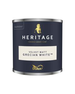 Dulux Heritage Tester Pot - Grecian White - 125ml