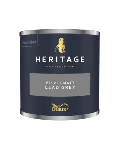 Dulux Heritage Tester Pot - Lead Grey - 125ml